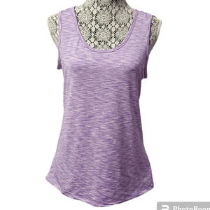 NWT Marika Women's Violet Tulip Space Dye Athletic Tank Top M